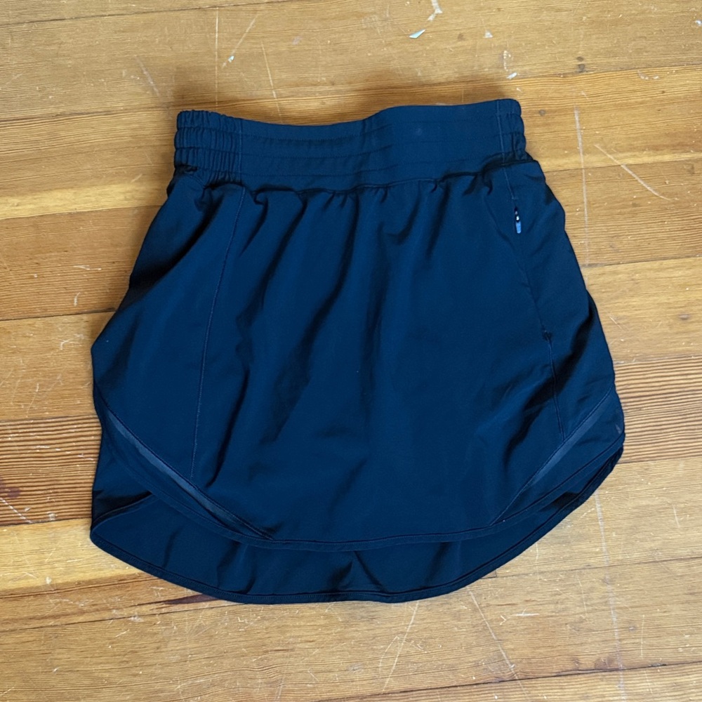 Black Lululemon Athletic Skort